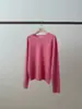 Suéter de Pelúcia Colorido Arco-Íris com Gola Redonda Estilo Coreano Fan Sun Xh Outono Novo Versátil Tricô Dongdaemun para Mulheres