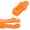 Clip para toldo de tienda de campaña, resistente al viento, clip fijo, hebilla de cuerda de viento para acampar al aire libre, accesorios de plástico, clip para toldo, hebilla de cuerda multifuncional