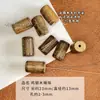 Xu artesanía al por mayor accesorios de madera de ala de pollo pieza redonda pieza cuadrada barril de personalidad cuentas cuentas de tubo recto cuentas pulsera de cuentas accesorios DIY joyería