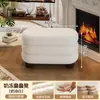 Banqueta de Lã para Maquiagem, Banqueta Longa Simples para Toucador, Banqueta de Manicure, Cadeira de Maquiagem para Quarto de Meninas, Banqueta para Trocar Sapatos na Entrada