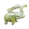 Adornos de Elefante de Jade, Artesanías Talladas a Mano de Jade Natural, Venta al por Mayor desde el Fabricante, Decoraciones para el Hogar, Artesanías, Regalos de Inauguración