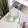 Sujetador de Verano Fino Transpirable Push-Up para Pecho Pequeño Sin Aros para Estudiantes de Secundaria