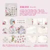 Set de Pequeños Sobres Retro Yanji - Serie Islas Fragmentadas Material para Diario Vintage DIY Papel de Carta Decorativo