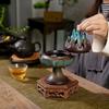 Quemadores de Incienso Cerámicos Boshan para el Hogar Interior Aromaterapia Incienso Quemadores de Sándalo Accesorios para la Ceremonia del Té Adornos Creativos Quemadores de Incienso Zen