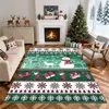 Tapete de veludo cristal best-seller de Natal para decoração de sala de estar, decoração de ambiente de quarto e escritório, disponível para etiquetagem e dropshipping