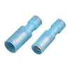 Bloque de Terminales de Nylon Conector Macho y Hembra Enchufe de Bala Blanco Conector Rápido de Cable Herramienta de Cableado Cable Paralelo