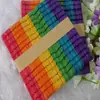 Palitos de Helado, Palitos de Madera para Paletas, Palitos de Madera de Colores para Helado, Materiales Hechos a Mano para DIY, Piezas de Helado, Paletas de Hielo