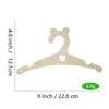 Decoração de Pendurar Amazon Tiktok Urso de Madeira Roupas Infantis Cabide de Madeira Casa Quarto Infantil Decoração de Guarda-Roupa Cabide