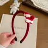 Acessórios de Cabelo Elegantes para Meninas com Estampa Xadrez Floral Vermelho Presilhas Versáteis Scrunchies Listrados de Alta Qualidade Elásticos de Cabelo Grampos de Cabelo