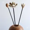 Acessórios DIY com Flores Secas de Rattan Difusor de Aroma Sem Chama Difusor de Fragrância de Óleo Essencial Varetas de Rattan Frasco de Fragrância de Rattan