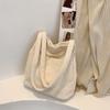 Bolso de Hombro de Moda Colorido Street Fashion 2021 Sizzy Bolso Tote Casual Estilo Occidental Color Sólido Otoño e Invierno