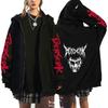 Chaqueta Cárdigan Anime Rim Anime Berserk Espada Viento Legendario Forro Polar con Capucha Cierre Suéter para Hombre