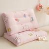 Almohada Infantil Algodón Hilo Doble Capa Dibujos Animados Guardería Almohada Infantil Núcleo Almohada Confort Siesta Bebé Almohada Cervical Venta al por Mayor