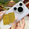 Adesivos para Celular com Moedas de Ouro 999 Apresentando os Oito Deuses Guardiões, Adesivos para Celular com Moedas de Ouro Apresentando os Doze Signos do Zodíaco e Amuletos para o Ano do Seu Signo