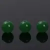 Contas Soltas de Jade Hetian Atacado, Contas de Ágata de Qinghai, Contas Redondas de Água Clara Coloridas, Rosa Raiz de Lótus, Azul, Roxo Fumê Acessórios para Joias