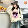 Moda Outono/Inverno 2026 Nova Moletom Pulôver Cartoon da Moda para Meninas, Tops Estilosos e Doces para Crianças Maiores e Bebês, Atacado