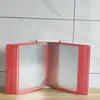 Soporte de Exhibición Magnético de Páginas Abatibles A4 10 Páginas Soporte de Documentos para Montar en Pared Carpeta para Hoja de Instrucciones de Operación de Taller Bolsa Insertable Transparente