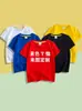 Camisetas infantiles personalizadas hechas de algodón puro