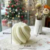 Velas Aromáticas Blancas Sencillas Estilo Nórdico Procesadas y Personalizadas, Decoraciones para el Hogar, Arreglos de Boda, Velas de Forma Geométrica