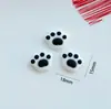Desenho animado fosco cachorrinho fofo acessórios de resina diy capa de celular acessórios de cabelo sapato com furo patch de cola creme