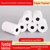 Papel térmico para caixa registradora 80x40 papel de impressão para loja inteligente supermercado rolo de papel de recibo de caixa registradora 80mm papel térmico 80*40