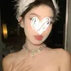 Nuevo Collar de Gota de Agua con Incrustaciones de Diamantes Estilo Francés Lujo Ligero Cadena Clavicular Collar de Moda para Vestido de Noche Nicho para Mujer Escenario Ballet