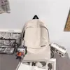 Mochila de viaje sencilla de gran capacidad para hombre, mochila informal japonesa para estudiantes de secundaria, estudiantes universitarios y de último año de secundaria, mochila escolar para hombre.