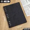Cuaderno A5 de Hojas Sueltas, Bloc de Notas Engrosado, Cuaderno de Negocios para Estudiantes, Relleno de Hojas Sueltas Personalizable con Logo