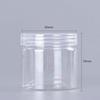 Spot 65 Calibre selado frasco de plástico de frutas secas Pet Jar perfumado chá embalagem Jar transparente tampa de rosca frasco de plástico