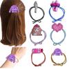 Estilo coreano simples Barbie Headwear Anel de cabelo Corda de cabelo Corda de cabelo Etsy Elástico de cabelo sem lesão Pequeno elástico durável