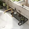 Estante de almacenamiento vertical para grifo, organizador de lavabo de baño, estante de almacenamiento multifuncional para baño y inodoro