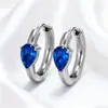 Brincos de Zircônia em Forma de Gota para Mulheres, Luxo Leve, Brincos de Alta Qualidade, Brincos Elegantes, Brincos Versáteis, Brincos de Zircônia com Garras