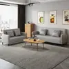 Sofá moderno minimalista nórdico para apartamentos pequenos, adequado para duas ou três pessoas, quartos de aluguel, quartos, salas de estar e lojas de roupas