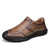 Explosiones Transfronterizas de AliExpress Tallas Grandes 48 Zapatos de Hombre Hechos a Mano Primavera Zapatos Casuales Nuevos Zapatos de Cuero para Hombre Zapatos de Corte Bajo