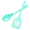 Nuevo set mini de silicona para cocina, sartén antiadherente de una sola pieza, espátula de silicona, espátula, herramientas para hornear color oro rosa