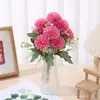 Nueva bola de hortensia de 9 cabezas Bola de hortensia de 9 cabezas flor accesorios para fotografía de bodas decoración del hogar flor artificial