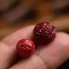 Grânulos de Paleta de Cinábrio de Areia Zijin grânulos soltos acessórios DIY Wen brincar acessórios Zhu grânulos soltos de Paleta de Areia Imperial baixo teor