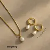 Corrente de Clavícula Levemente Luxuosa e de Alto Padrão, Simples e Versátil, Colar Minimalista Estilo Ins, Colar de Pérolas, Moderno e Exquisito