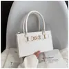 Bolsa de Ombro Transversal Grande Capacidade Padrão Pedra Moda Retro Tendência Primavera 2026 Bolsa Quadrada Pequena