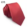 TIE TIE Estudiantes Hombres y Mujeres Ocio Moda Juvenil Arte Moda Hilo Liso Raya Atado a Mano Estrecho 6cm