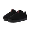 Pantuflas de algodón transfronterizas para hombre y mujer, estilo invierno con talón cubierto, forro de felpa para abrigar, nuevos zapatos de algodón felpudo de suela gruesa antideslizantes para uso doméstico y exterior