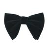 Gravata borboleta grande masculina Tuxedo Pre-Helping Velvet Gravata borboleta masculina Retro Big Bow Horn Bow Tie Cross-border Spot