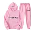 FEAR OF GOD doble hilo Essentials nuevo suéter de manga larga para hombre y mujer traje de suéter jersey con capucha