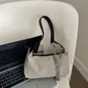 Verão 2025 Novo Versão Coreana Corrente Casual Estudante Simples Moda Tendência Literária Bolsa Transversal de Ombro Único