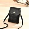 Bolso de Mujer 2026 Modelo Nuevo, Bolso de Mano de Moda para Mujer, Bolso Mini Transversal para Teléfono Móvil con Múltiples Capas y Textura de Nicho