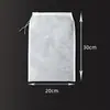 Saco Filtrante para Leite de Soja, Filtro de Cozinha de Malha Ultrafina para Uso Doméstico, Filtro de Suco e Vinho, Saco Separador de Resíduos, Saco de Malha Ultradenso