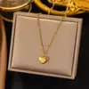 Collar con Colgante de Textura de Puntos y Diseño de Estrella de Mar, Best-Seller Transfronterizo Europeo y Americano, Simple, de Nicho, Personalizado, No se Desvanece, para Mujer