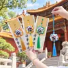 Novo Sachê de Presente em Forma de Flor de Panda com Design Chinês Tradicional, Saquinho de Incenso para Bênçãos, Enfeite de Carro para Paz e Proteção