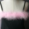 En Stock Plumas de Pavo Felpa de Cuerpo Completo, Tiras Largas de Plumas, Accesorios para la Cabeza, Juguetes para Gatos, Materiales Decorativos de Plumas, Accesorios para Ropa