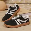 Zapatillas Deportivas de Gran Tamaño Transfronterizas para Mujer 2026 Nuevas Retro Casual Versátiles Moda Punta Redonda Deportivas Suela Gruesa Venta al por Mayor